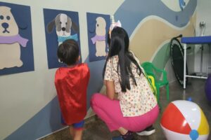 Imagem da notícia - Abril Azul: Caic+ Especialidades Ana Braga encerra campanha com atividades para crianças com autismo