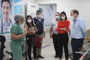 Imagem da notícia - Hospital Delphina recebe visita de representantes do Ministério da Saúde