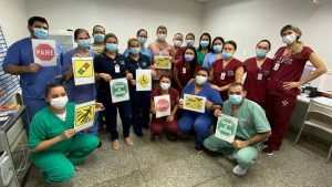 Imagem da notícia - Maio Amarelo: Hospital Delphina e UPA Campos Salles faze ação alusiva ao mês de prevenção a acidentes de trânsito