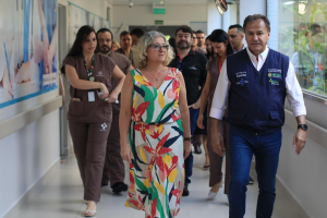 Imagem da notícia - Hospital Delphina recebe vistoria do Ministério da Saúde para dar início a realização de transplantes renais