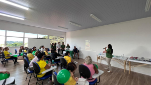 Imagem da notícia - Caimi André Araújo promove atividade referente ao Dia do Pulmão