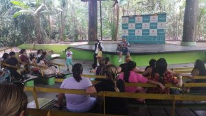 Imagem da notícia - Caic Ana Braga promove atividade ao ar livre para crianças assistidas pela unidade
