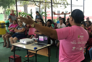 Imagem da notícia - Outubro Rosa: FVS-RCP realiza palestra sobre a prevenção ao câncer de mama em instituição filantrópica em Manaus