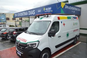 Imagem da notícia - Saúde do Amazonas entrega ambulância e cadeira odontológica no SPA Joventina Dias