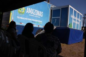 Carreta de Apoio à Saúde do Governo do Amazonas inicia atendimentos em Presidente Figueiredo