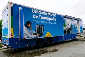 Carretas da Saúde e de Tomografia realizaram mais de 26 mil exames de imagem até outubro deste ano