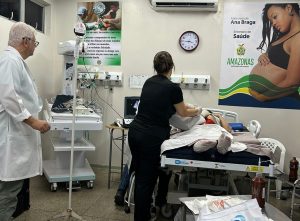 Governo do Amazonas realiza primeira transfusão intrauterina da rede pública na maternidade Ana Braga