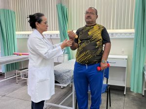 Serviço de fisioterapia da Fundação Adriano Jorge realizou mais de 132,5 mil atendimentos em 2024