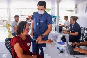 Em Manaquiri, Barco Hospital São João XXIII realiza mais de 2,2 mil atendimentos em quatro dias