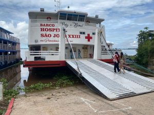 Barco São João XXIII conclui 7ª expedição da SES-AM, com mais de 7 mil atendimentos na zona rural de Itacoatiara